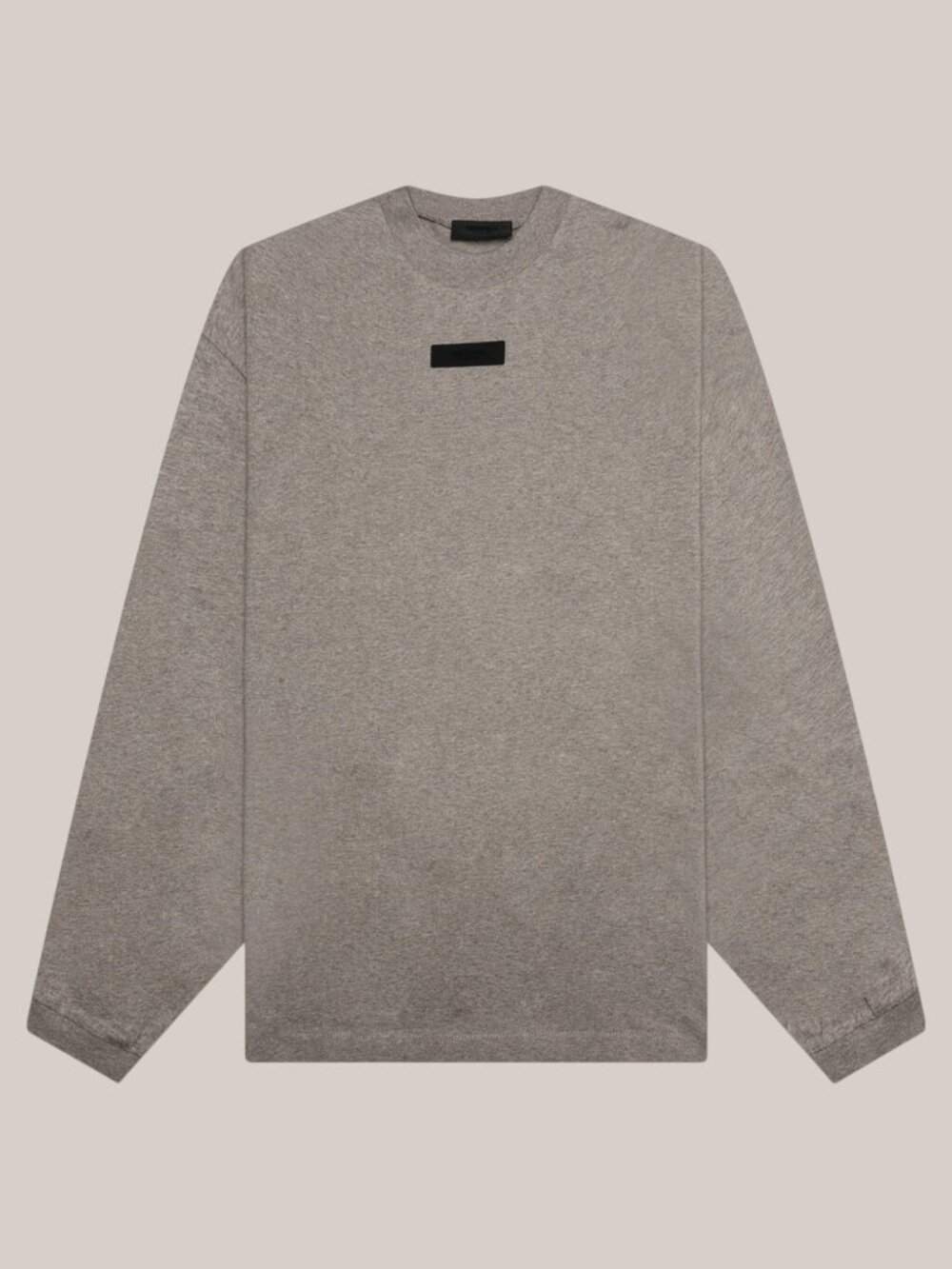 Fear of God Essentials L/S Tee Heather Grey XL NWT Long Sleeve Relaxed Fit
